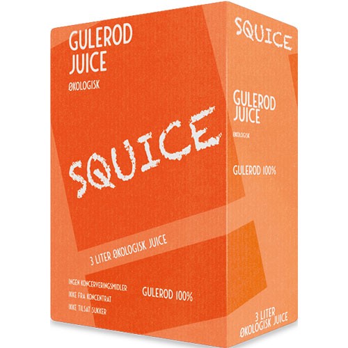 Gulerod Juice økologisk   3 Liter     fra Squice