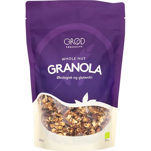 Whole Nut Granola økologisk    350 Gram     fra Grød