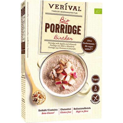 Grød   Bircher   økologisk    350 Gram fra Verival