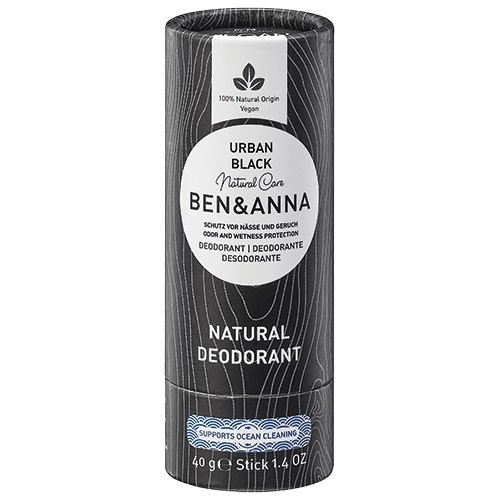 Deodorant   Urban Black   40 Gram fra Ben & Anna