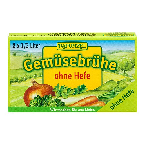 Bouillion Vegetabilsk 8 Tern U. Gær økologisk   96 Gr fra Rapunzel