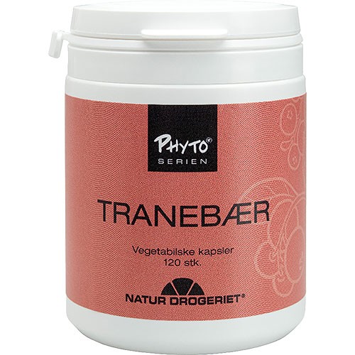 Tranebær Kapsler   120 Kapsler fra Phyto-serien