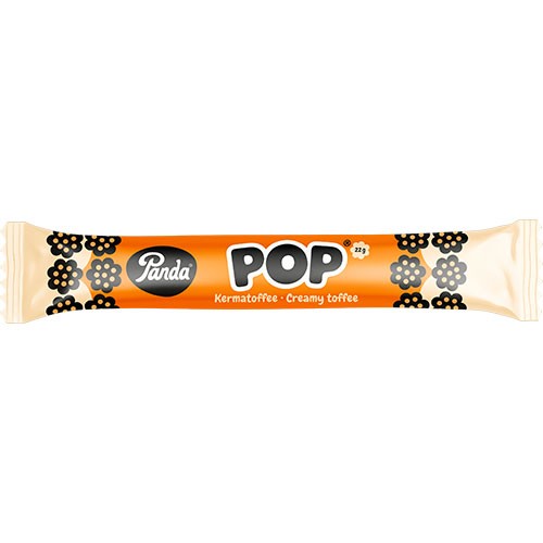 Pop Fyldt Lakridsstang   Karamelsmag   22 Gram fra Panda