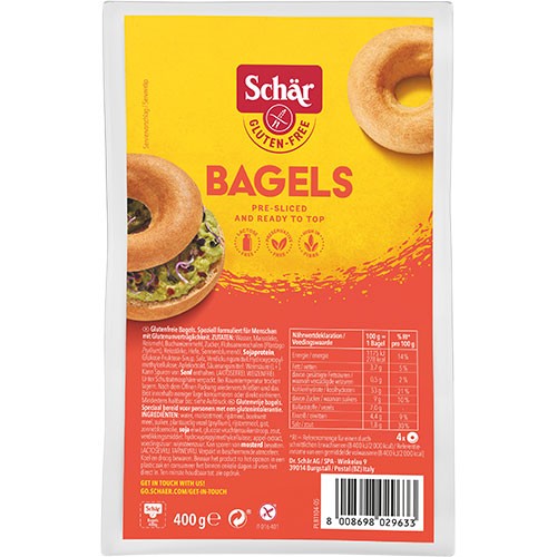 Bagels   400 Gram fra Schär