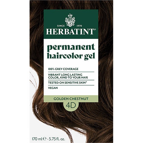 4d Hårfarve Golden Chestnut   170 Ml fra Herbatint