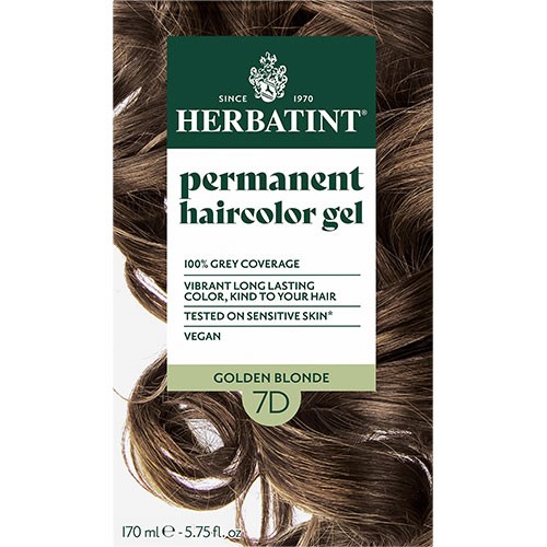 7d Hårfarve Golden Blonde   170 Ml fra Herbatint