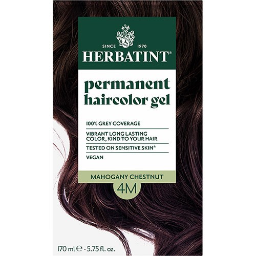 4m Hårfarve Mahogany Chestnut   170 Ml fra Herbatint