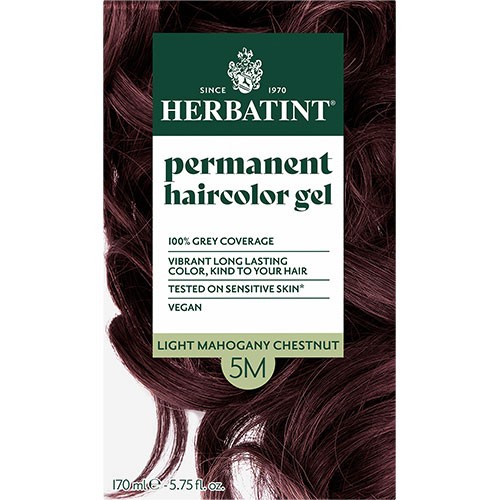 5m Hårfarve Light Mahogany Chestnut   170 Ml fra Herbatint