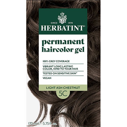 5c Hårfarve Light Ash Chestnut   170 Ml fra Herbatint