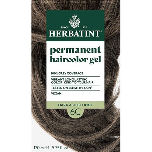 6c Hårfarve Dark Ash Blonde   170 Ml fra Herbatint
