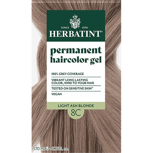 8c Hårfarve Light Ash Blonde   170 Ml fra Herbatint
