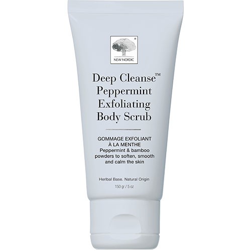 Deep Cleanse Peppermint Exfoliating Body Scrub   150 Gram fra New Nordic