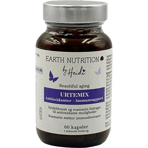 Urtemix Antioxidanter + Immunsupport   60 Kapsler fra Earth Nutrition