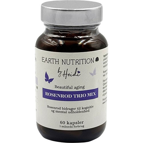 Rosenrod Trio Mix   60 Kapsler fra Earth Nutrition