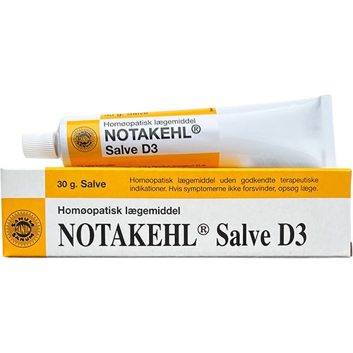 Notakehl Salve D3   30 Gram fra Sanum