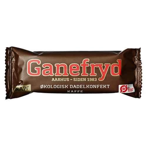 Rawbar Dadelkonfekt Kaffe økologisk   50 Gram     fra Ganefryd
