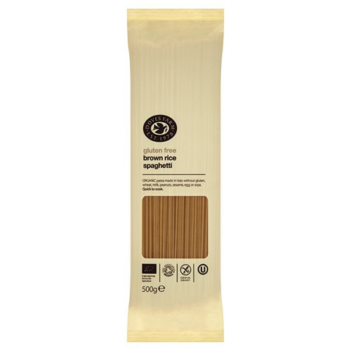 Brun Ris Spaghetti Gl.fri, Doves økologisk  500 Gr      fra Doves Farm