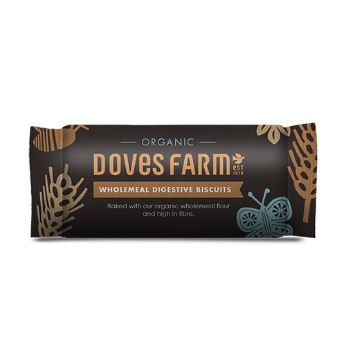 Digestive Fuldkorn Doves økologisk   200 Gram     Organic fra Doves Farm