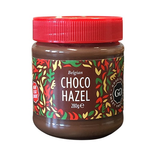 Choko Hasselnøddecreme Stevia   280 Gram     fra Good Good