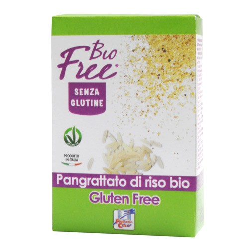 Rasp Af Risbrød Italien Glutenfri økologisk   250 Gr     fra Finestra Cielo