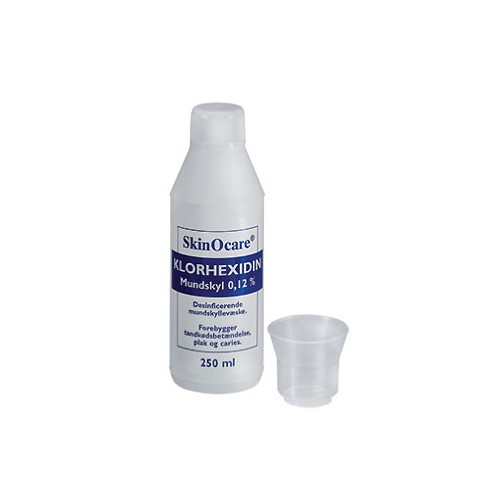 Klorhexidin Mundskyld 0,12%   250 Ml     fra Skinocare