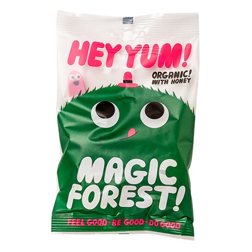 Vingummi Magic Forest   økologisk    100 Gram     fra Hey Yum