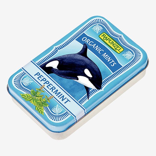 Mintpastiller økologisk   50 Gram     fra Rapunzel