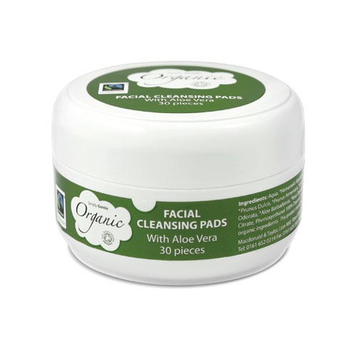 Make Up Fjerner Wet Pads   30 Stk   Organic fra Simply Gentle