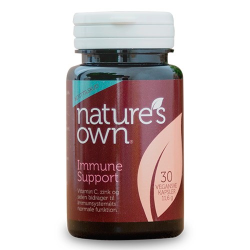 Immune Support Med Betaglucan   30 Kapsler     fra Natures Own