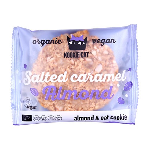 Salted Karamel   økologisk    50 Gram fra Kookie Cat