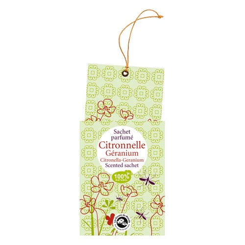 Duft Sachet Citronelle Geranium   1 Stk   Florisens fra Aromandise