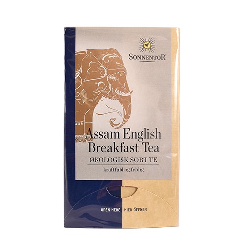 Assam English Breakfast Tea økologisk   18 Breve     fra Sonnentor