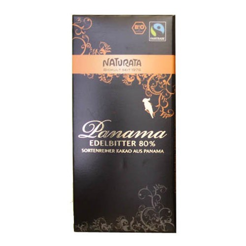 Chokolade Bitter 80% økologisk   Fairtrade   100 Gram fra Naturata