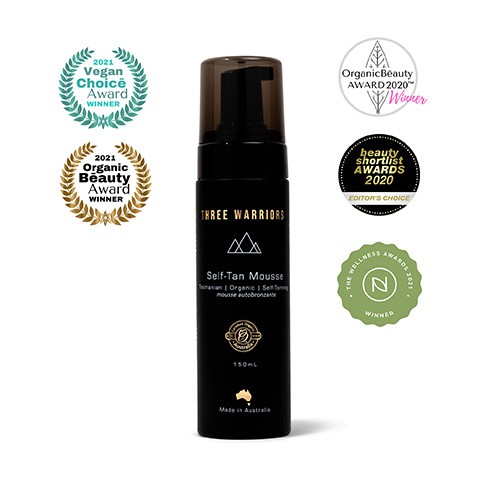 Self Tan Mousse 150ml   150 Ml     fra Three Warriors