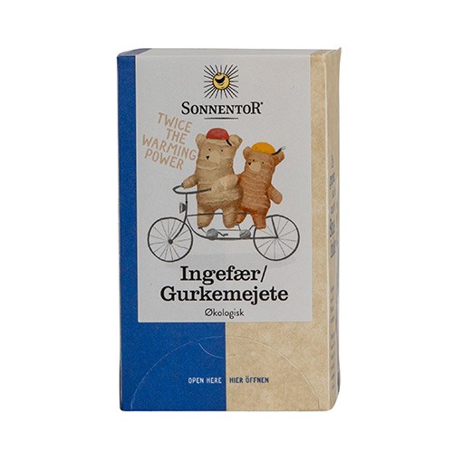 Ingefær Gurkemeje Te økologisk   18 Breve     fra Sonnentor