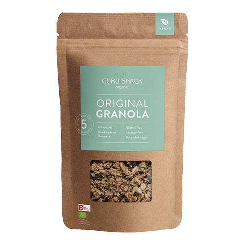Granola Original   økologisk    350 Gram fra Guru Snack