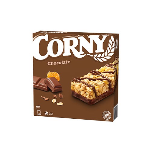 Chocolate   6x25gr     fra Corny