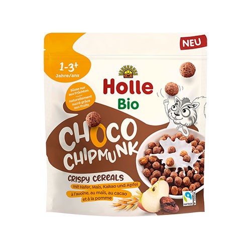 Choco Chipmunk   økologisk    125 Gram fra Holle