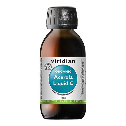 Acerola Cherry C   økologisk    100 Ml fra Viridian Nutrition