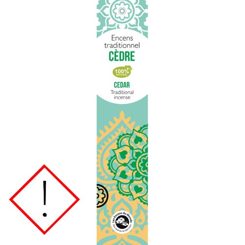 Cedar Indisk Røgelse 20 Stk   1 Pakke fra Aromandise