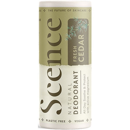 Natural Deodorant Cedar Fresh   75 Gram fra Scence