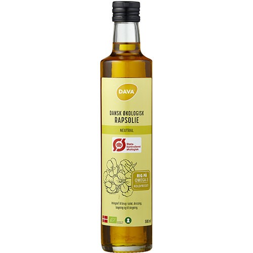 øko Rapsolie   økologisk    500 Ml fra Dava