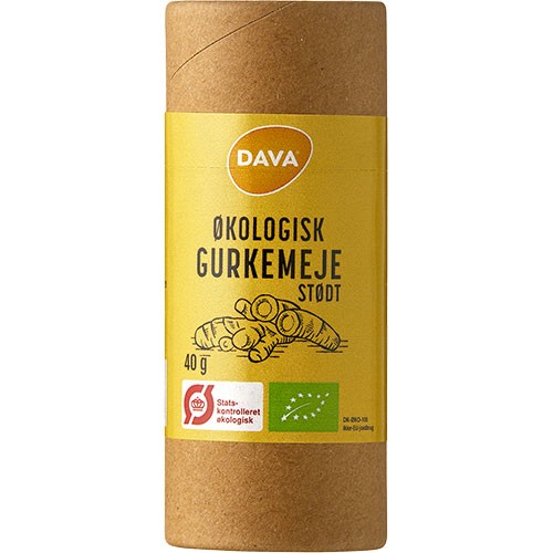 Gurkemeje, Stødt økologisk    40 Gram     fra Dava