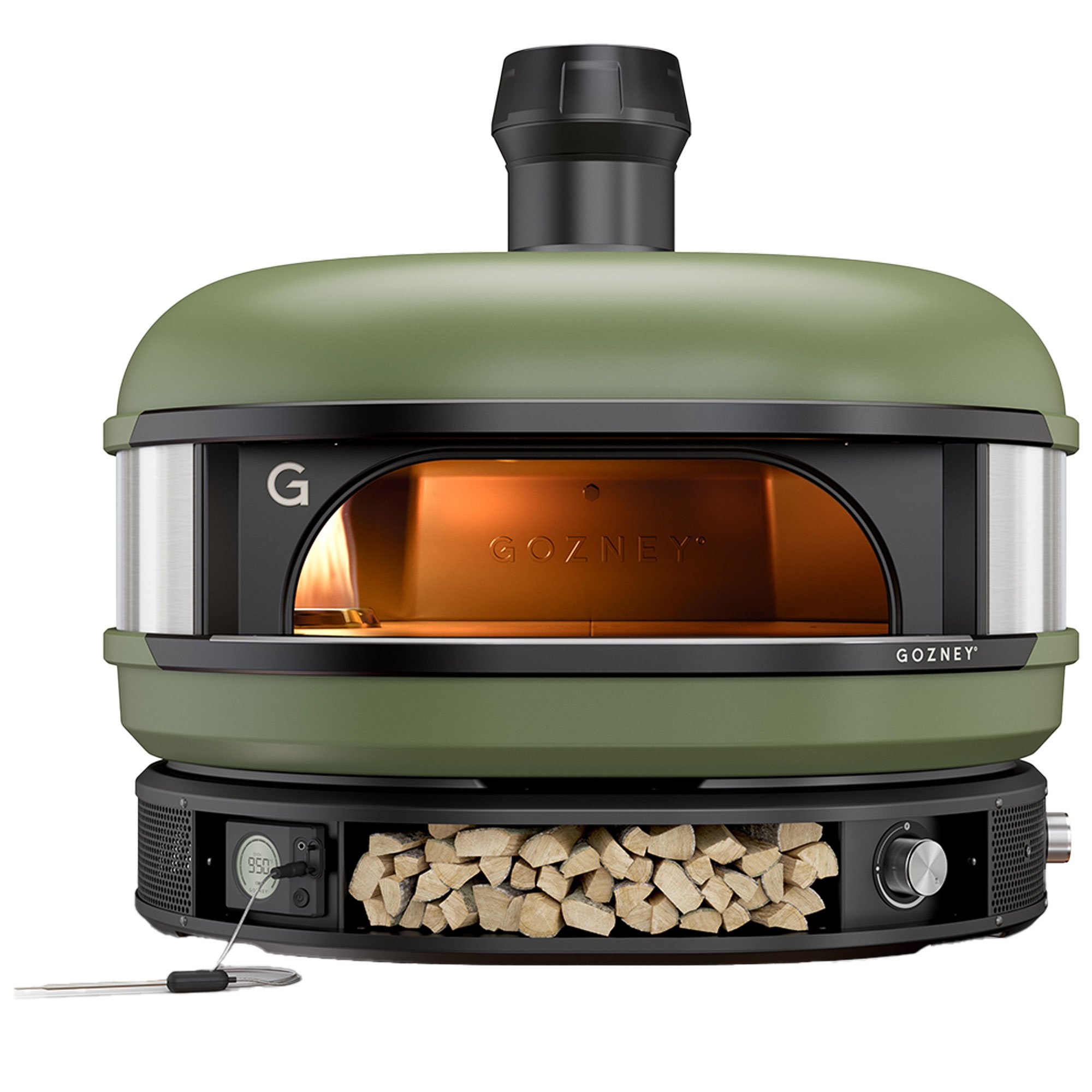 Dome Dual Fuel Pizzaugn, Olivgrön fra Gozney