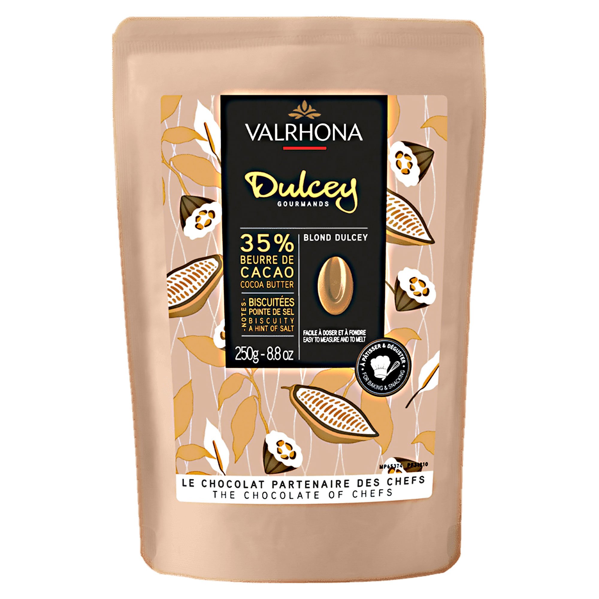 Dulcey 35% Choklade, 250 G fra Valrhona