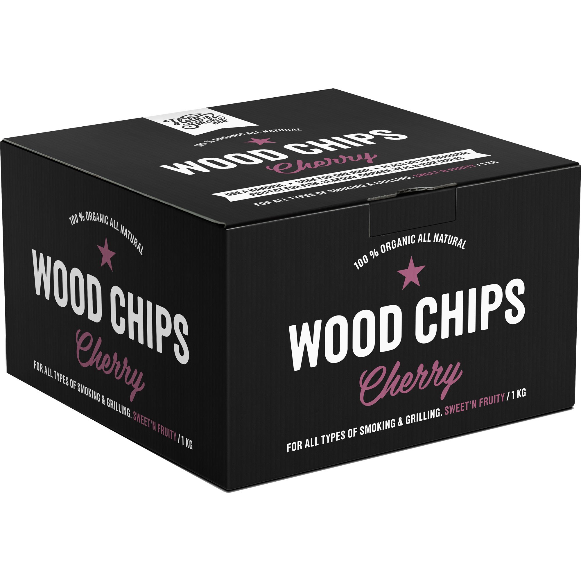Smoke Chips 1 Kg, Cherry fra Holy Smoke Bbq