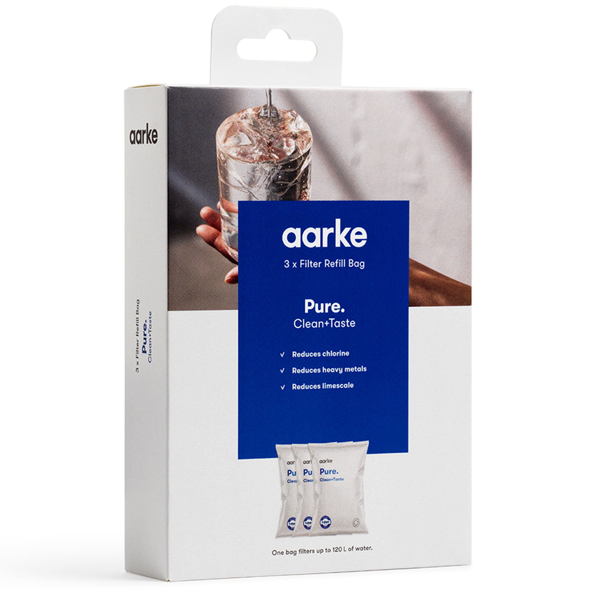 Pure Filter Refill, 3 Pack fra Aarke