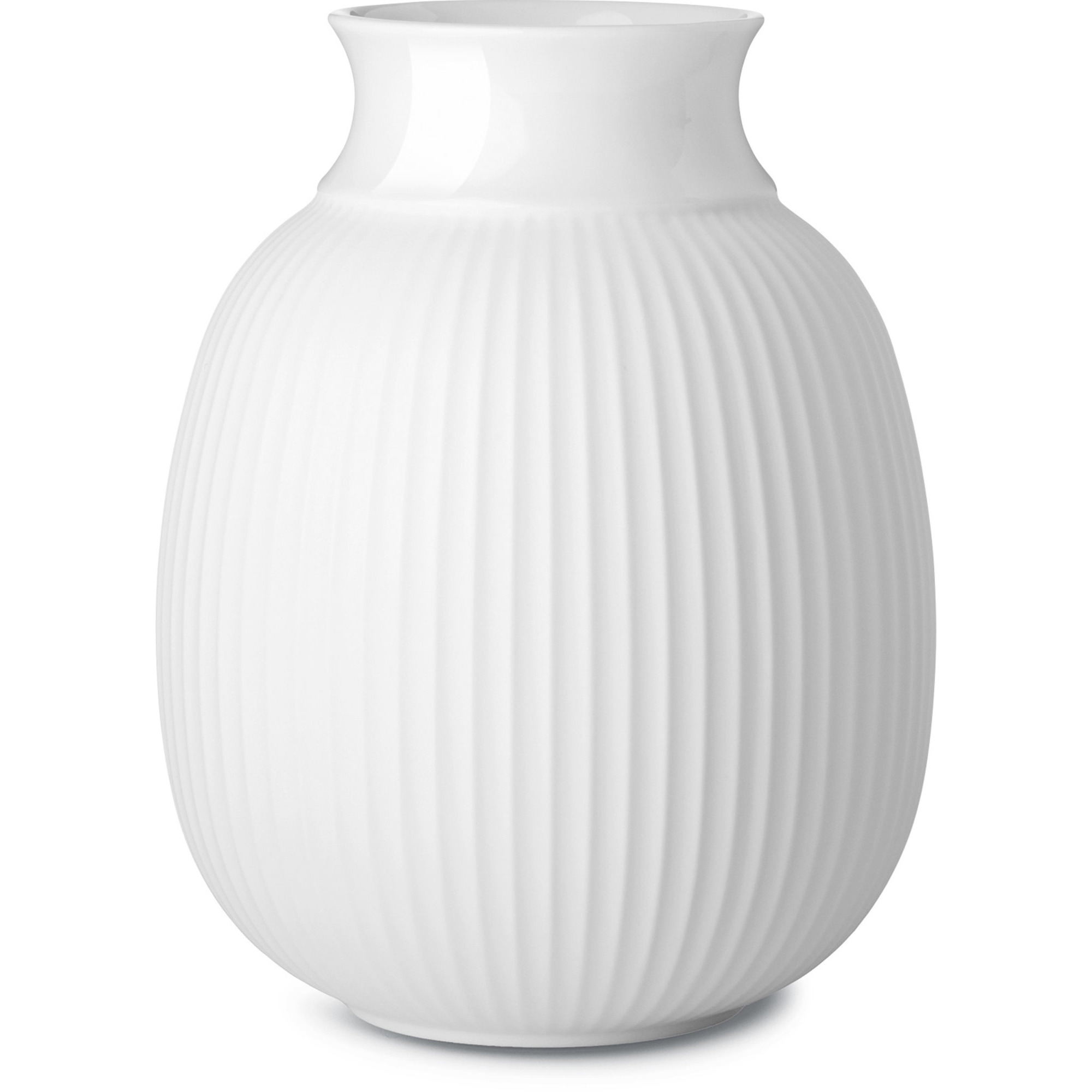 Curve Vase 12,5 Cm. fra Lyngby Porcelæn