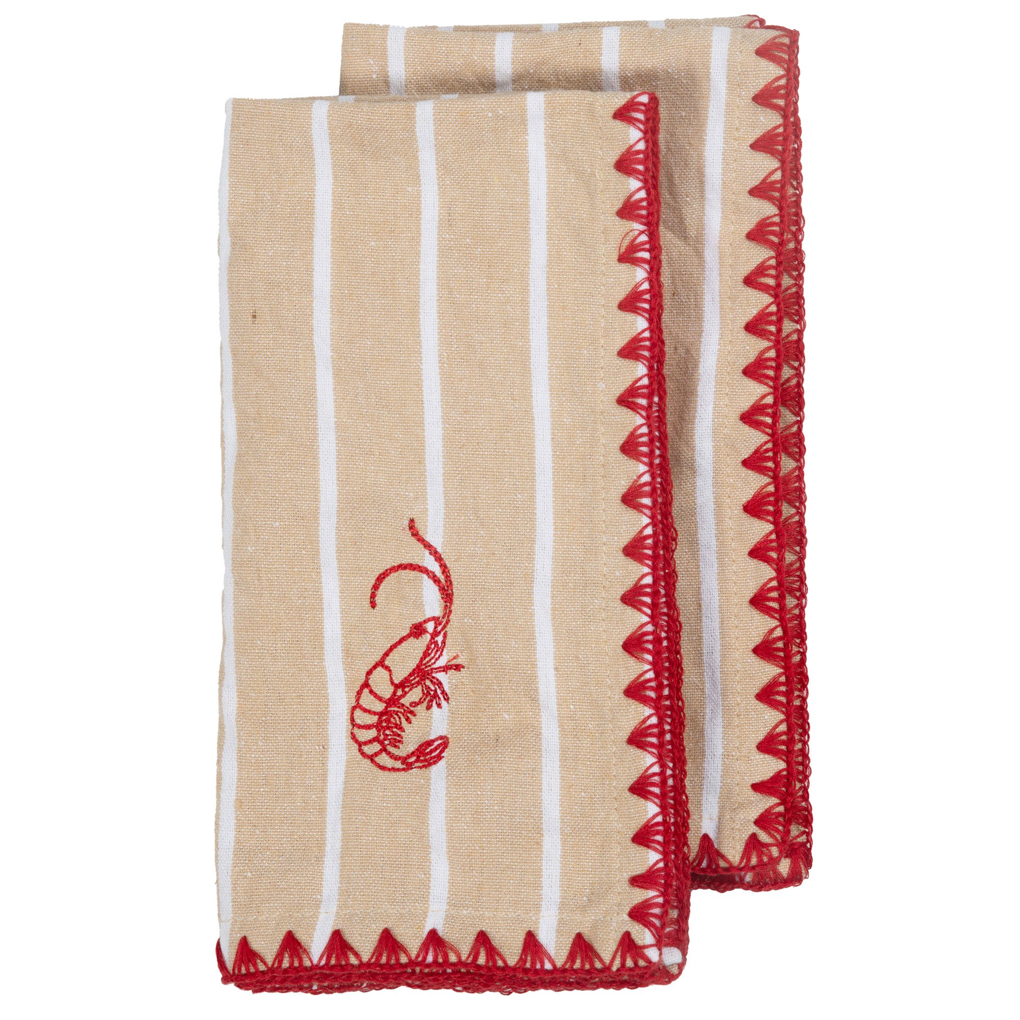 Bubba Viskestykke, Beige, 2 Stk. fra Byon