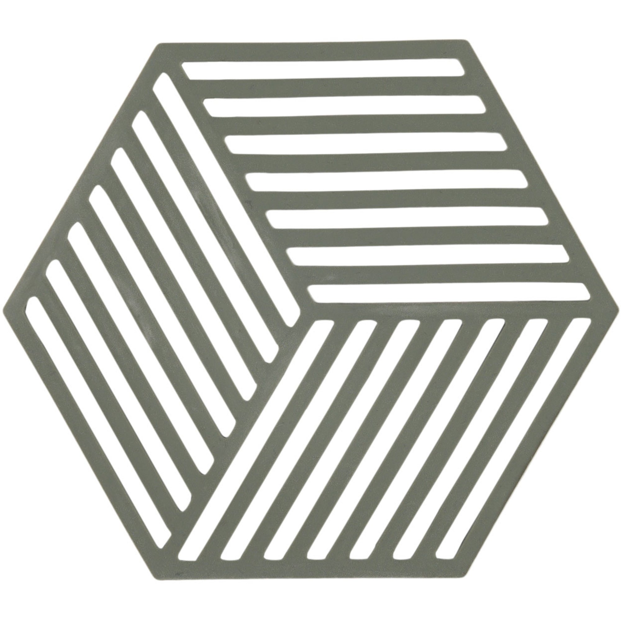 Hexagon Bordskåner, Olive Green fra Zone